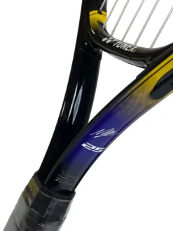 Yonex KYRGIOS Junior 25" Strung Yellow/Navy (01NKJ25GE) -TENNISZON Sales 01NKJ25GE D