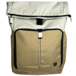 Front Page 25 Wilson Lifestyle Foldover Backpack Khaki (WR8023301)