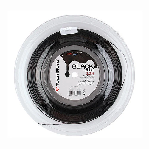 Tecnifibre Reel Black Code 124/17 3 Tecnifibre Reel Black Code 124/17