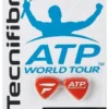 Tecnifibre Vibrastop ATP Logo Damp Red -TENNISZON Sales XL B13201299 1