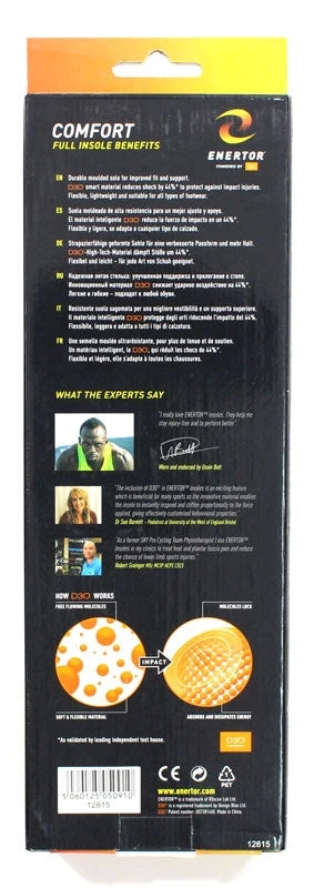 Enertor Unisex Confort Full Insoles 4 Enertor Unisex Confort Full Insoles - Image 2