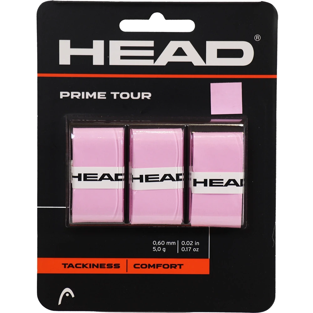 Head Overgrip Prime Tour Pink 3PK 3 Head Overgrip Prime Tour Pink 3PK
