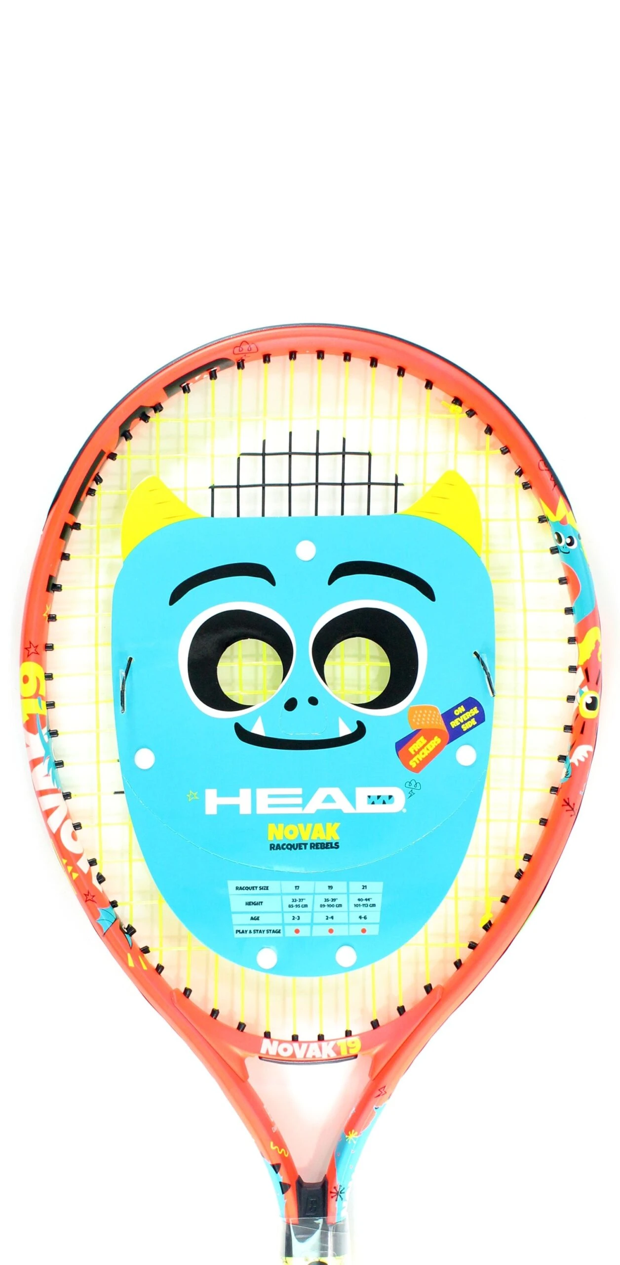 Head Novak 19 Junior Strung 233530 4 Head Novak 19 Junior Strung 233530 - Image 2