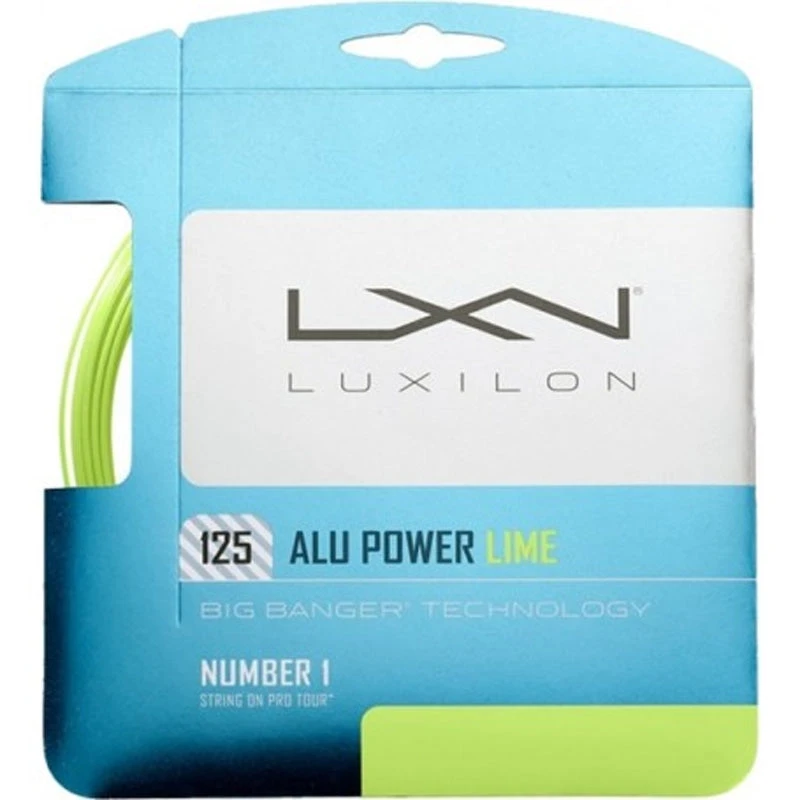 Luxilon Alu Power 125 Limited Edition Lime 3 Luxilon Alu Power 125 Limited Edition Lime