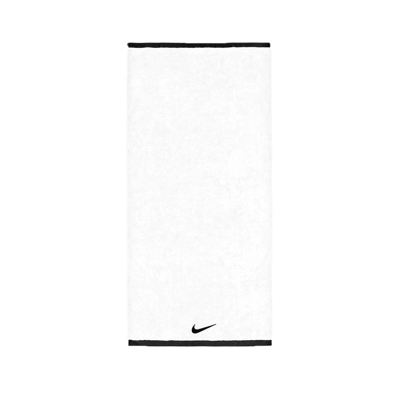 Nike Towel Fundamental NET17101MD White-Black 3 Nike Towel Fundamental NET17101MD White-Black