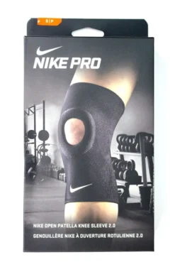 Nike Pro Open Patella Knee Sleeve 2.0 Black/White