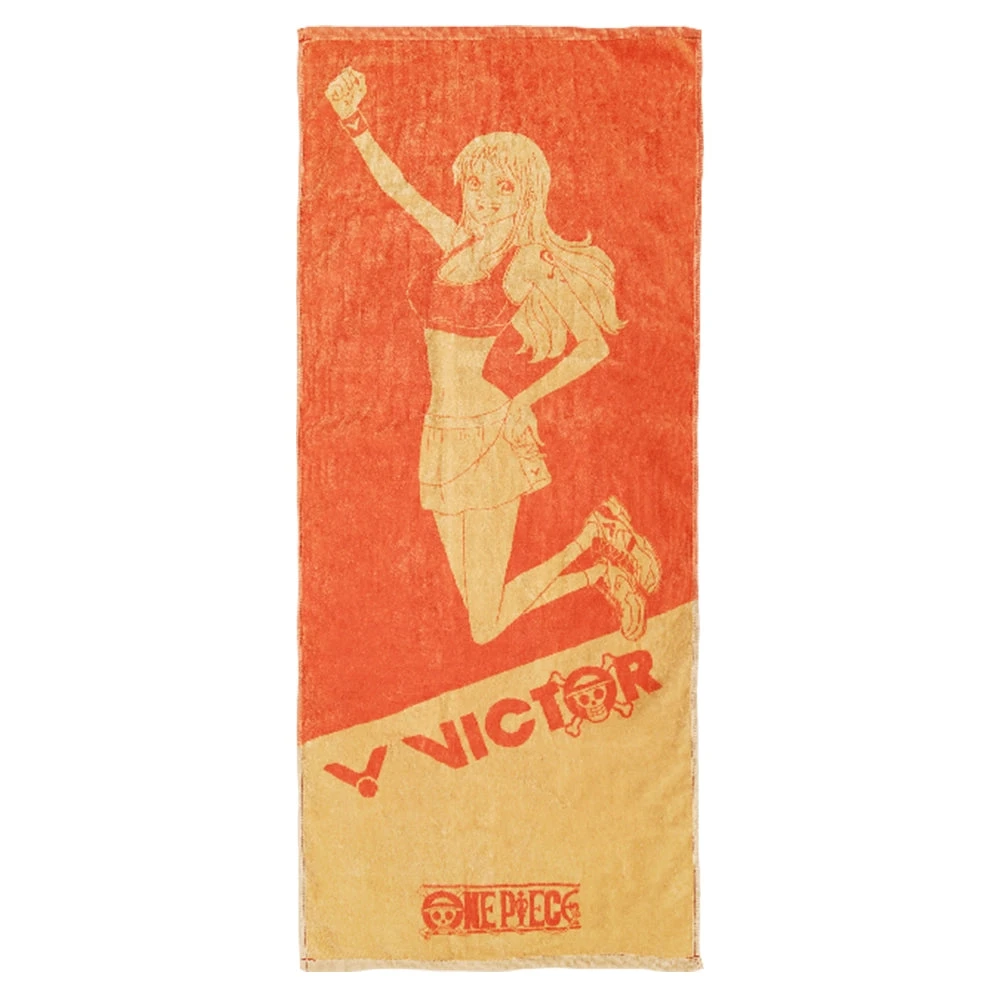 Victor X One Piece Nami Sport Towel (Orange) TW-OPS O 3 Victor X One Piece Nami Sport Towel (Orange) TW-OPS O