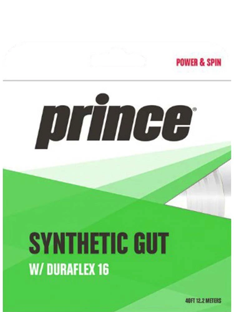 Prince SYN GUT Dura Flex 16 White 3 Prince SYN GUT Dura Flex 16 White