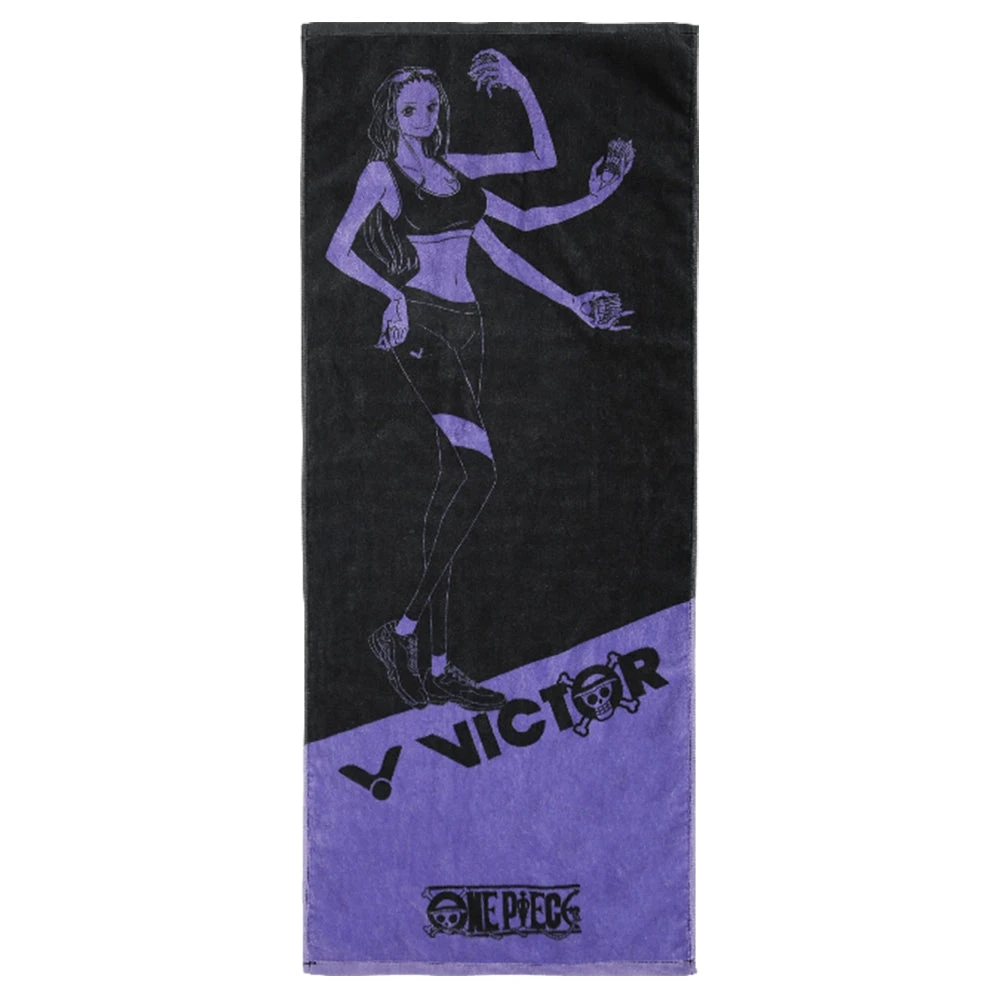 Victor X One Piece Robin Sport Towel (Purple) TW-OPS J 3 Victor X One Piece Robin Sport Towel (Purple) TW-OPS J