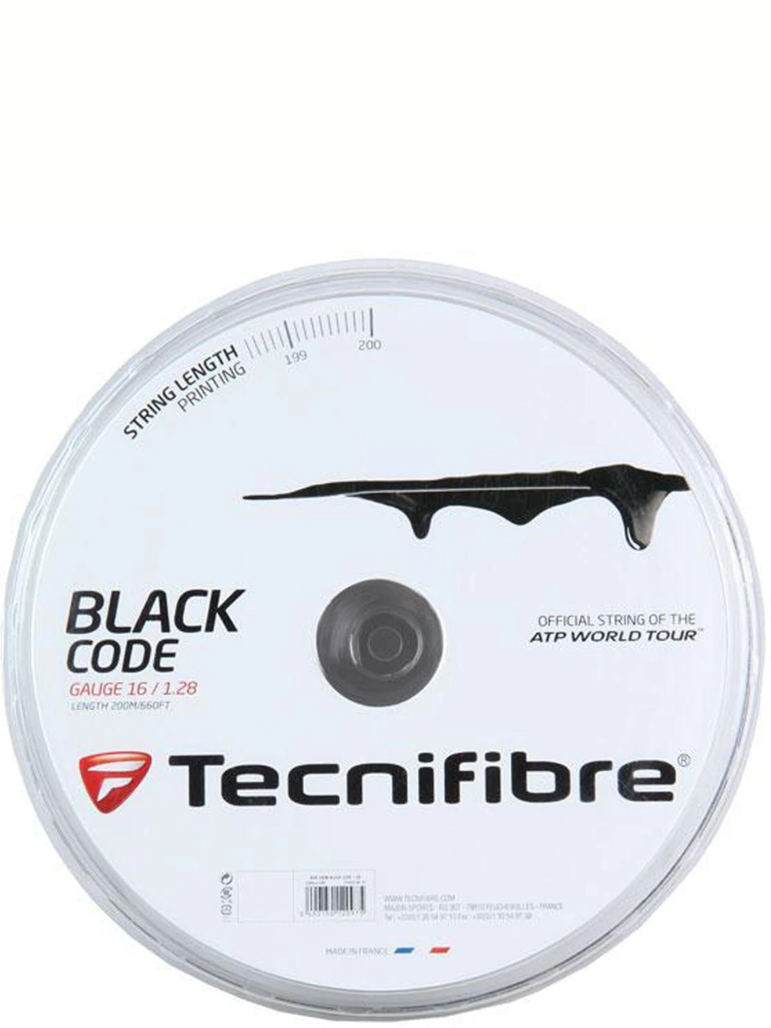 Tecnifibre Black Code 130/16 (reel) 3 Tecnifibre Black Code 130/16 (reel)