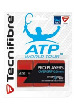 Tecnifibre Overgrip ATP Pro Players (3) Red