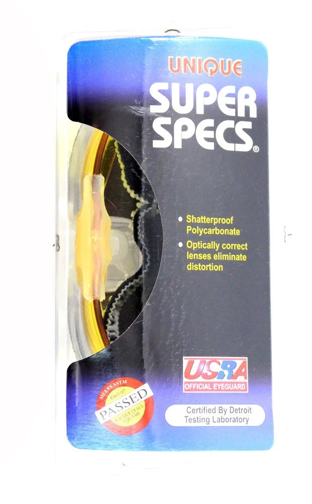 Unique Super Specs - Amber - Adult 4 Unique Super Specs - Amber - Adult - Image 2
