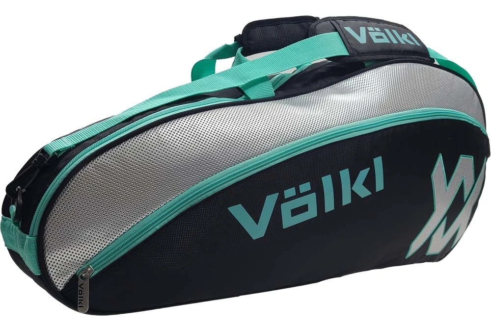 Volkl Tour Pro Bag X3 Black/Turquoise/Silver 4 Volkl Tour Pro Bag X3 Black/Turquoise/Silver - Image 2