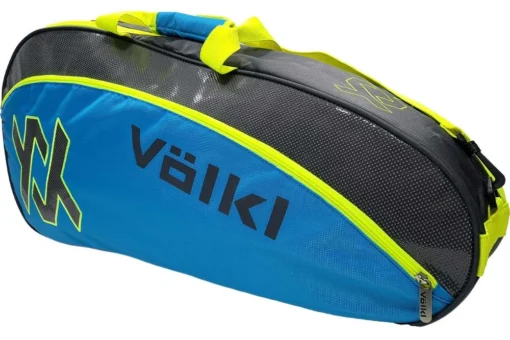 Volkl Tour Pro Bag X3 Charcoal/Neon Blue/Neon Yellow 2 Volkl Tour Pro Bag X3 Charcoal/Neon Blue/Neon Yellow -TENNISZON Sales volkl v71403