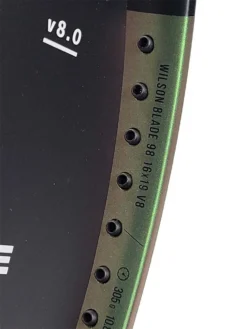 Wilson Blade 98 16/19 V8 (WR078711) -TENNISZON Sales wilson blade 98 v8 1619 5