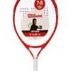 Wilson Federer 23'' Junior Strung Red (WR054210) -TENNISZON Sales wilson federer 23