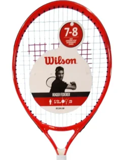 Wilson Federer 23'' Junior Strung Red (WR054210) -TENNISZON Sales wilson federer 23 h 4004c8a6 2918 45f5 9b73 da03e5788475