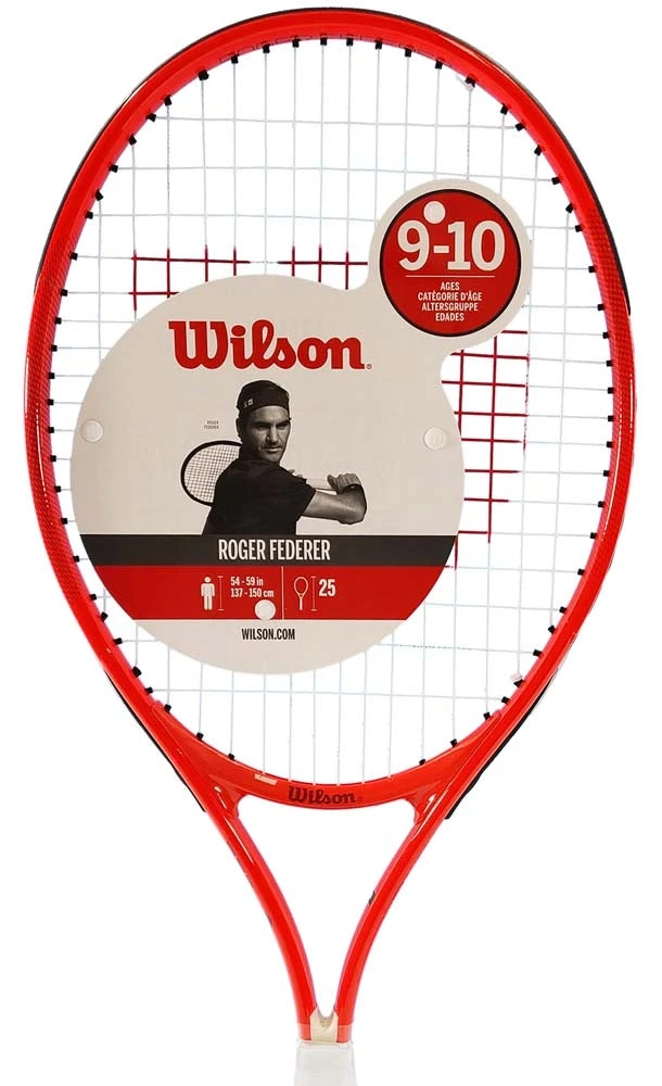 Wilson Federer 25'' Junior Strung Red (WR054310) 5 Wilson Federer 25'' Junior Strung Red (WR054310) - Image 3