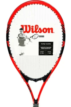 Wilson Federer 25'' Junior Strung BKRD -TENNISZON Sales wilson federer h