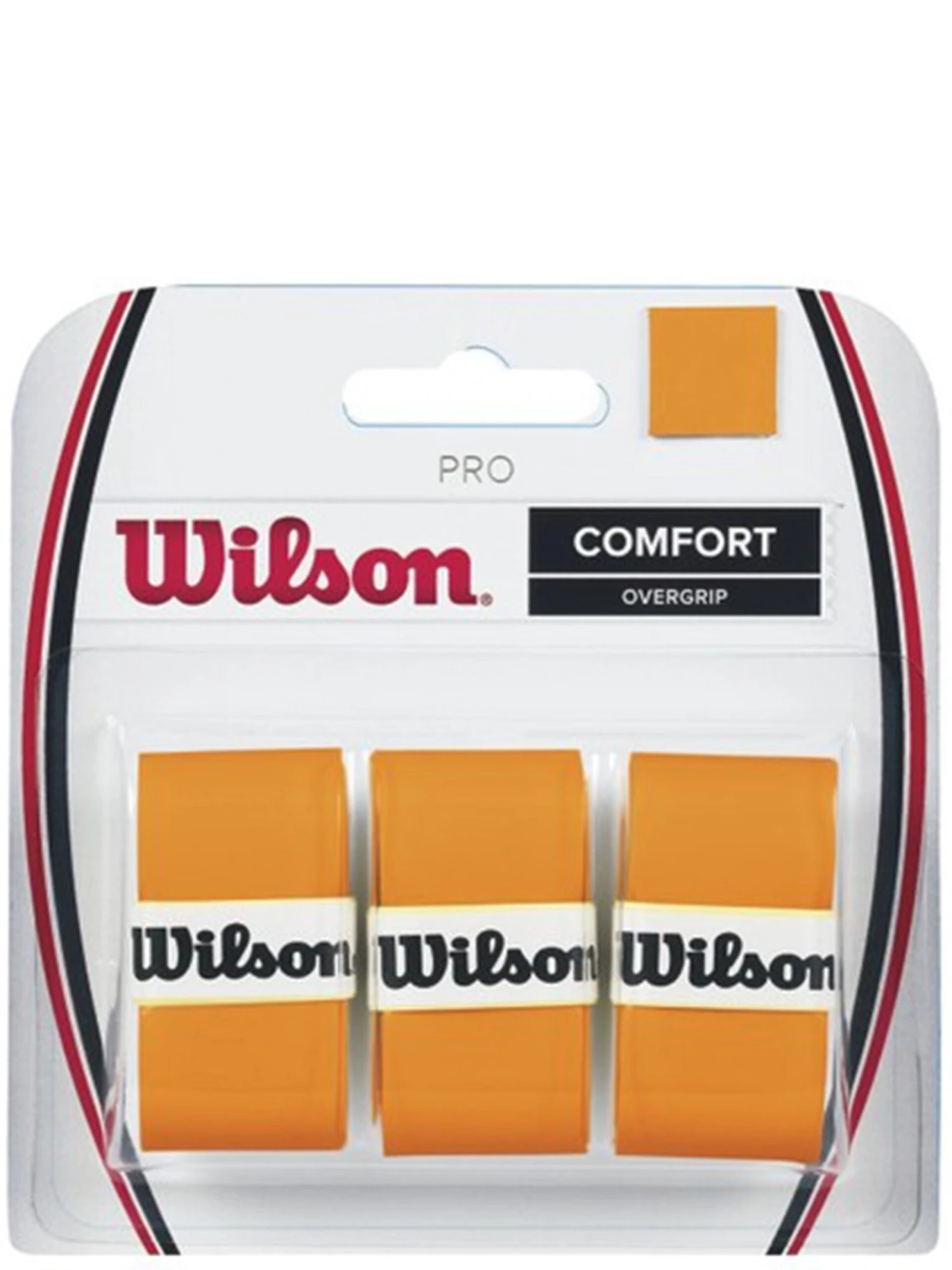 Wilson Pro Overgrip (3) Burn Orange 3 Wilson Pro Overgrip (3) Burn Orange