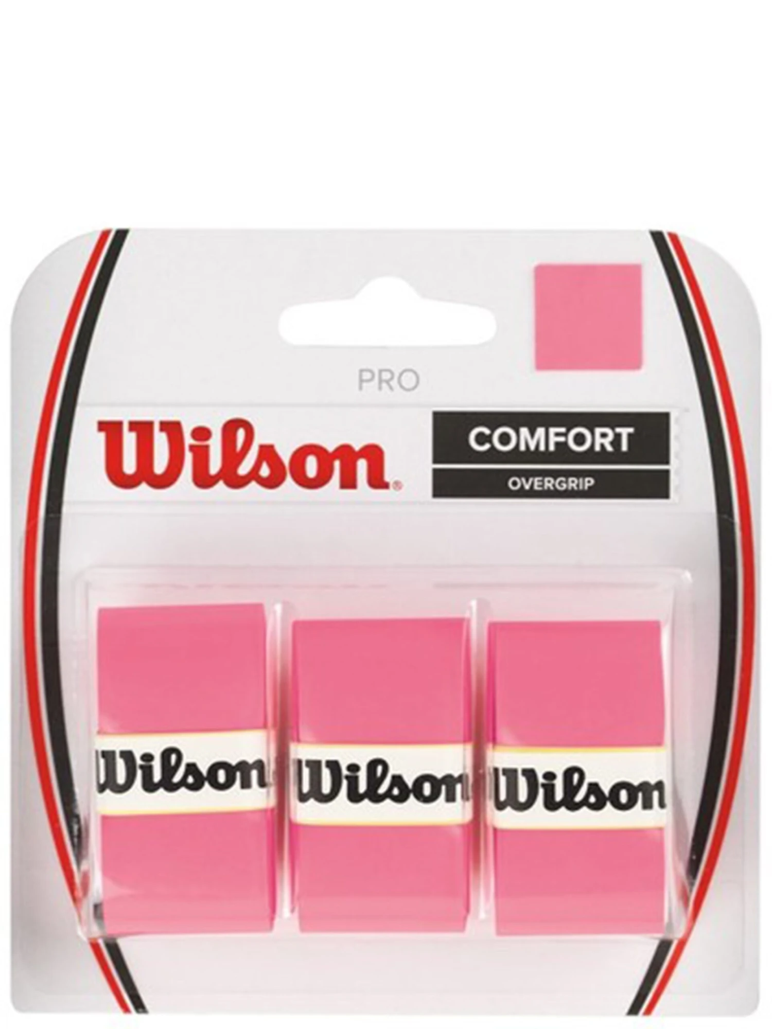 Wilson Pro Overgrip (3) Pink 2 Wilson Pro Overgrip (3) Pink