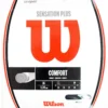 Wilson Sensation Plus 130/16 Black -TENNISZON Sales wilson sensation plus 130 16 blk