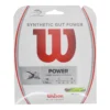 Wilson Synthetic Gut Power 130/16 Green 1 Wilson Synthetic Gut Power 130/16 Green -TENNISZON Sales wilson sg power vert scaled
