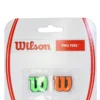 Wilson Vibrastop Pro Feel Z5387 (pkg 2) Green/orange -TENNISZON Sales wilson vibrastop pro feel z5387 pqt 2 vert orange scaled