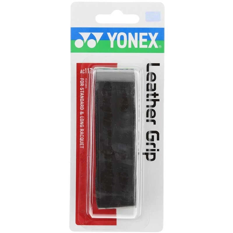 Yonex Leather Grip AC117 Black 3 Yonex Leather Grip AC117 Black