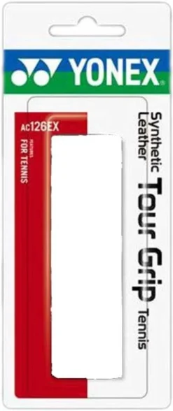 Yonex Synthetic Leather Tour Grip AC126 White
