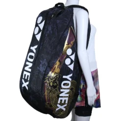 Yonex 6pk Osaka Pro Racquet Bag BAGN926 Gold/Purple -TENNISZON Sales yonex bagn926 832 7