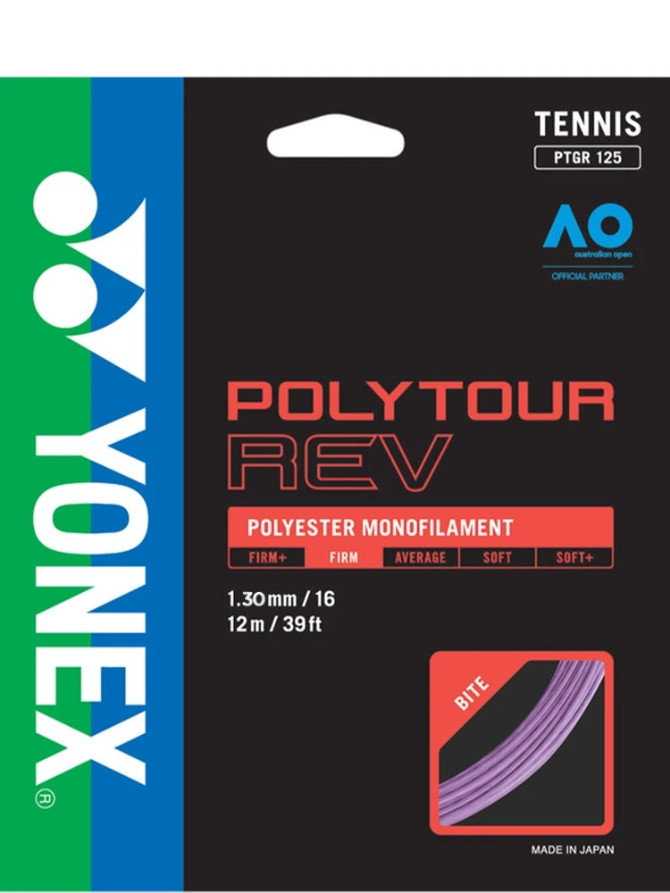 Yonex Polytour REV 130 - Purple 3 Yonex Polytour REV 130 - Purple