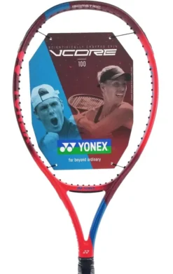Yonex VCore 100 G 300g Tango Red 9 Yonex VCore 100 G 300g Tango Red -TENNISZON Sales yonex vcore 100 h 2