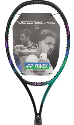 Yonex VCore Pro 97D 320g Green/Purple -TENNISZON Sales yonex vcore pro 97d h