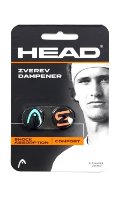 Head Zverev Dampner Black/Coral/Teal